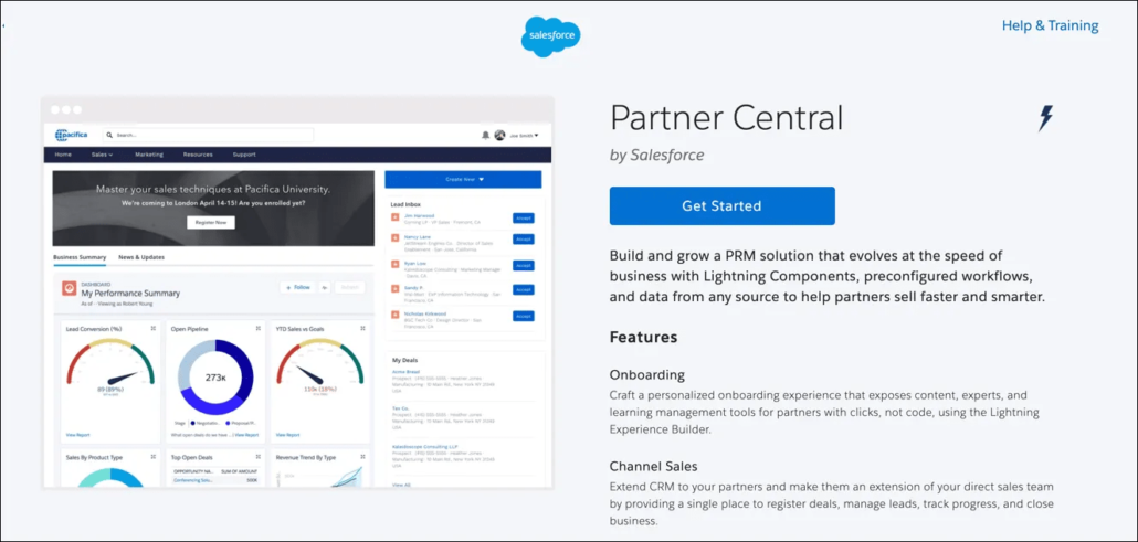 Salesforce Experience Cloud para socios