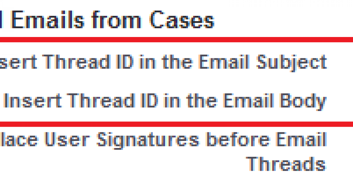 Actualice el estado del caso a través de la respuesta de correo electrónico a caso