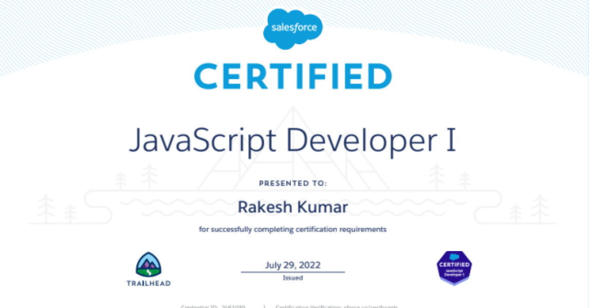 Cómo aprobar el examen de certificación de desarrollador de JavaScript I de Salesforce