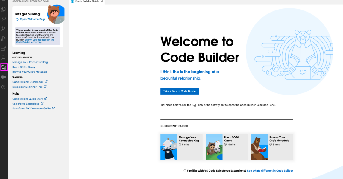 Cree desde cualquier lugar con Salesforce Code Builder (Beta) ☁️