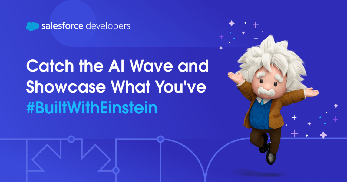 Súbete a la ola de la IA y muestra tus creaciones con Einstein ☁️