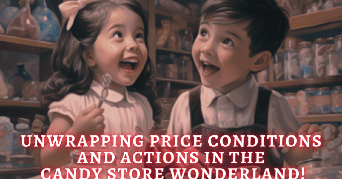 Sugar Rush of Salesforce CPQ Pricing: ¡Revelación de condiciones de precio y acciones en el país de las maravillas de las tiendas de golosinas!